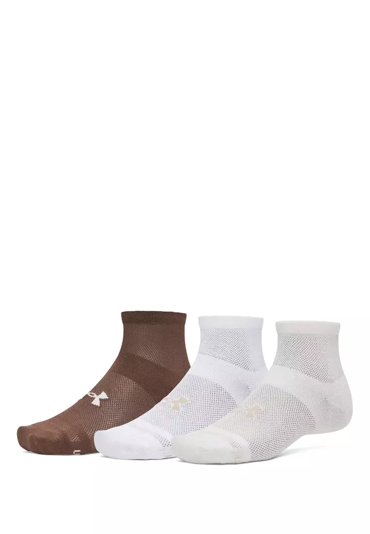 Essential Mesh 3-Pack Quarter Socks