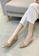 Twenty Eight Shoes beige Square Buckle Synthetic Leather Round Toe Pumps 2045-18 74B1ASH5E76921GS_4