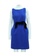 Kate Spade blue kate spade Electric Blue Dress with Velvet Bow at Front 243F4AA3316CA8GS_2