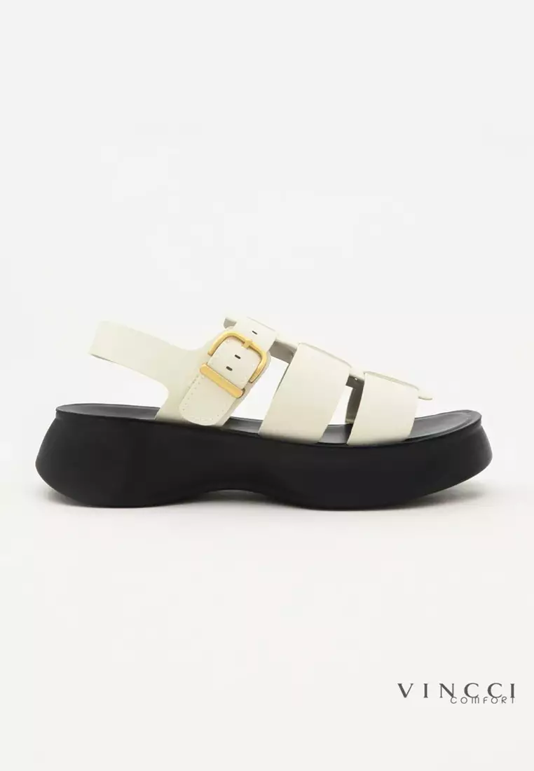 Comfort Slingback Wedge Sandals