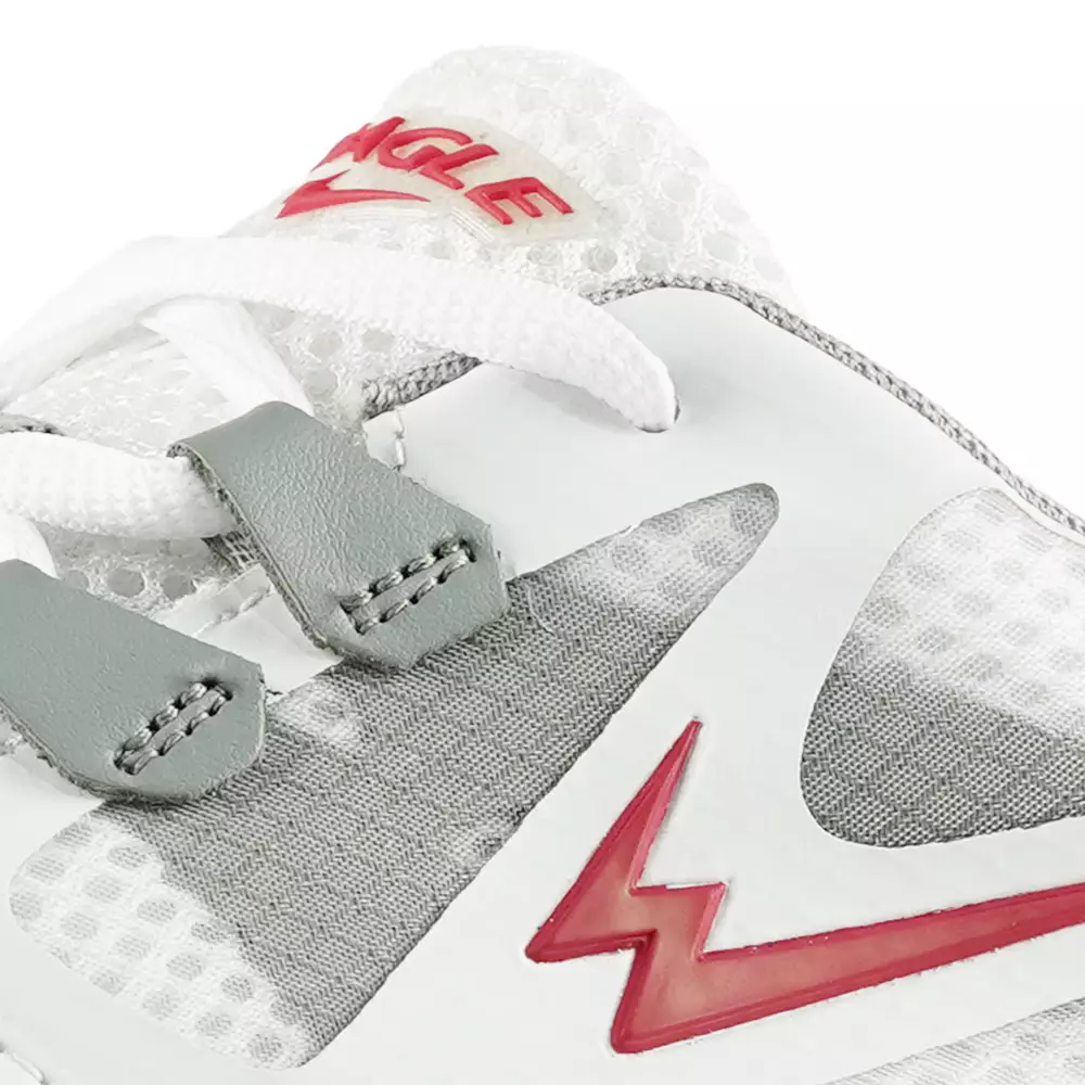 Eagle Sepatu Badminton Jet Pro II - PUTIH/MERAH