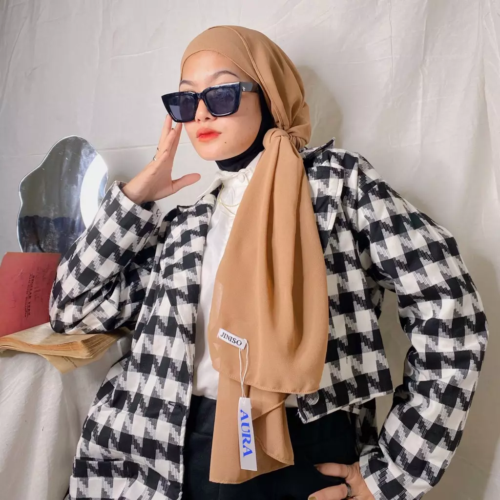 AURA Active Hijab Pashmina Shawl
