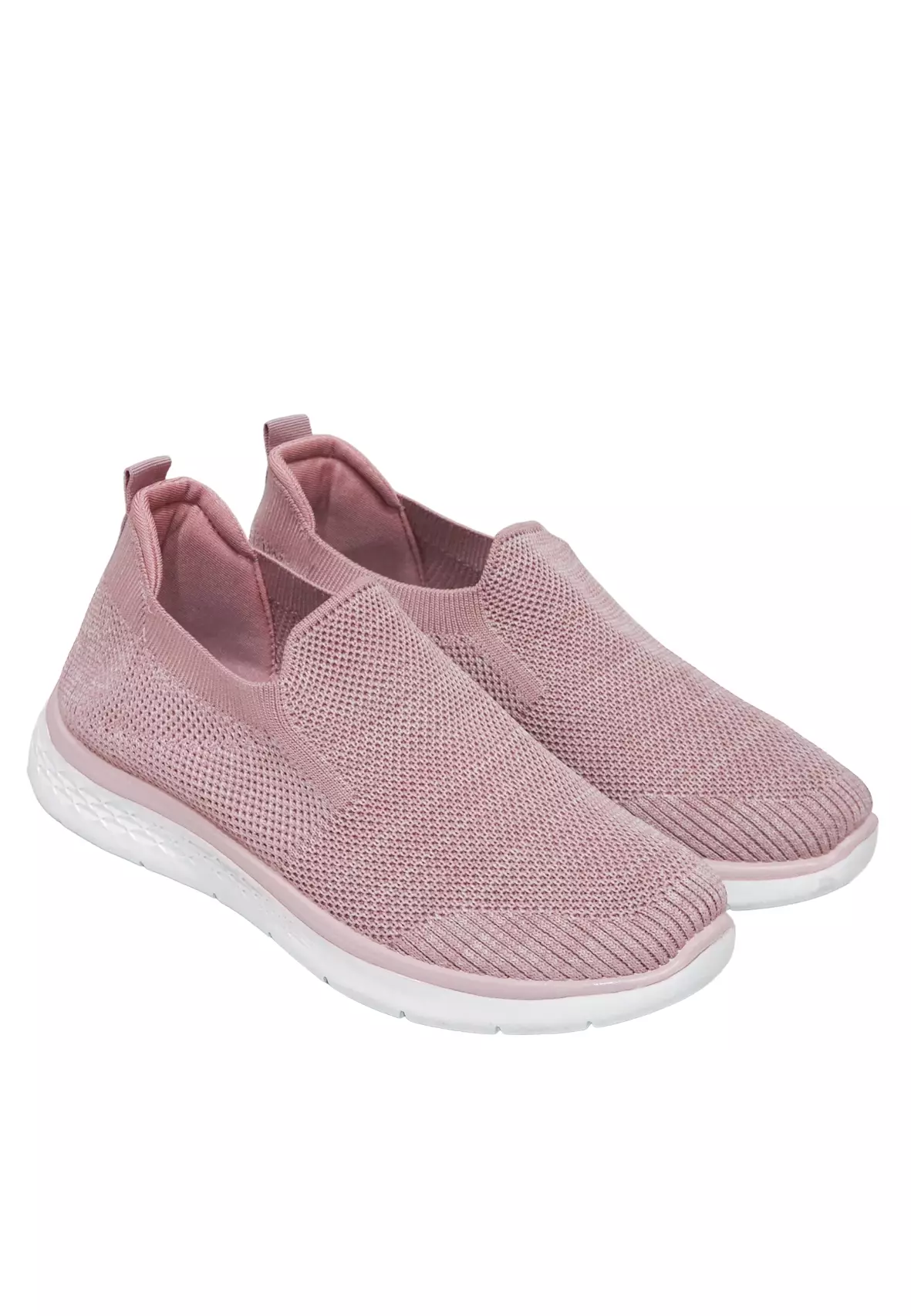 Dr. Kevin Sepatu Olahraga Wanita Sneakers Flyknit Slip On 589-058