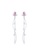 Aurelia Atelier pink and silver AURELIA ATELIER Silver Belle Earrings 401DBAC14F29F5GS_1