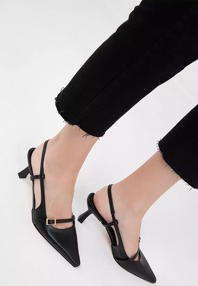 Slingback Strap Heels