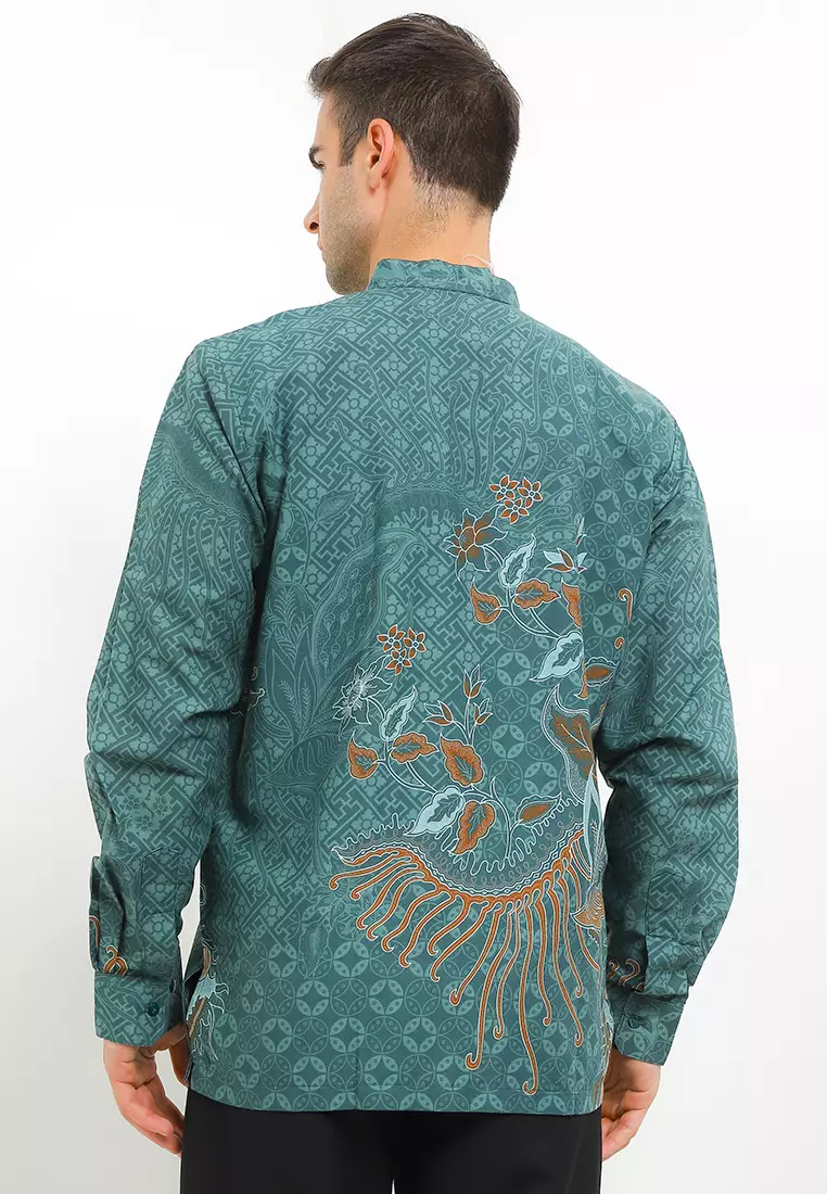 Jamie Koko Shirt Kemeja Batik Pria Panjang