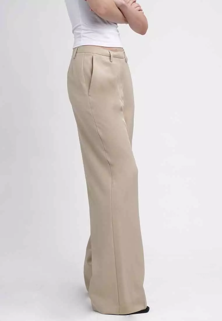 Naya Classic Wide-Leg Trousers