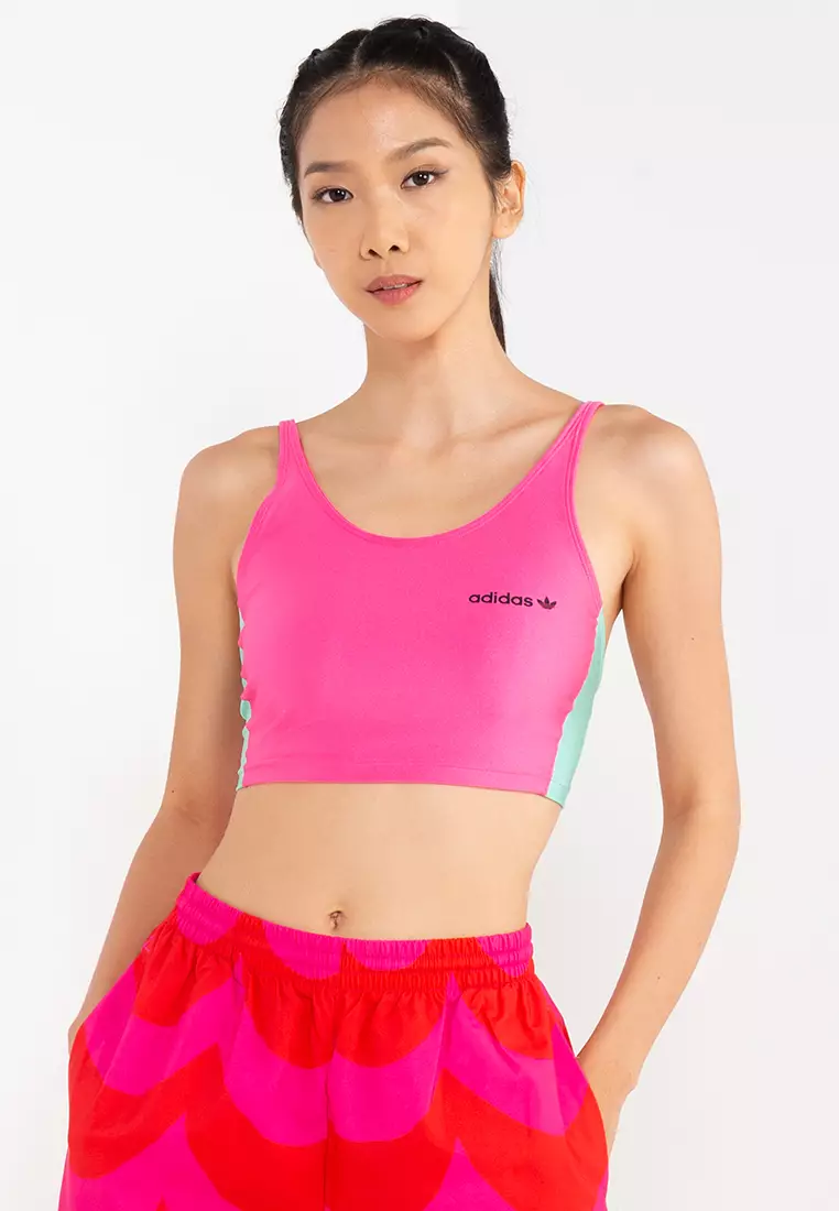 Buy ADIDAS Originals High Shine Crop Top 2025 Online ZALORA