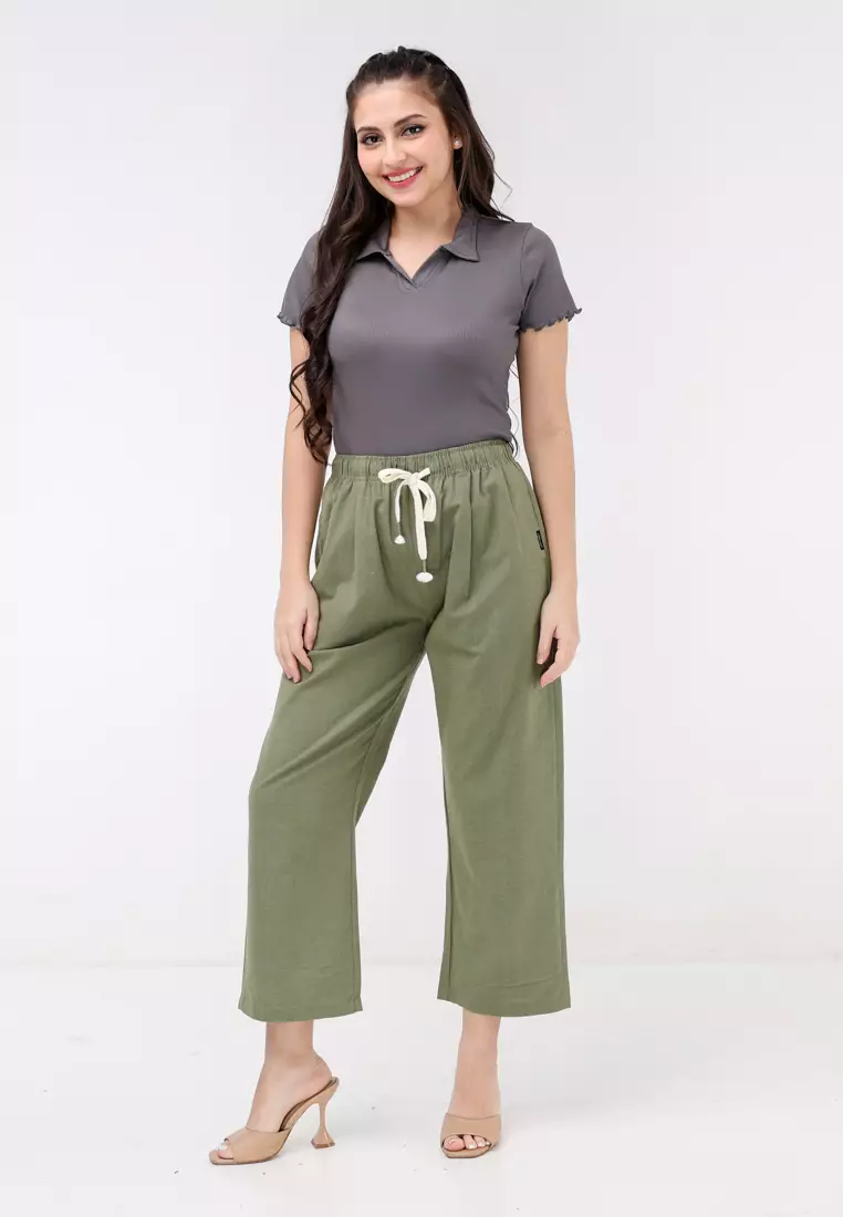 Wide Leg Trousers