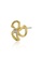 estele gold Estele Gold Plated CZ Floret Stud Earrings for Women 25C73AC2D5595EGS_2