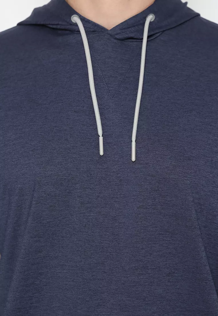 Jack Nicklaus Nikolai Premium Swirl Color Block Print Polo Pacific Blue