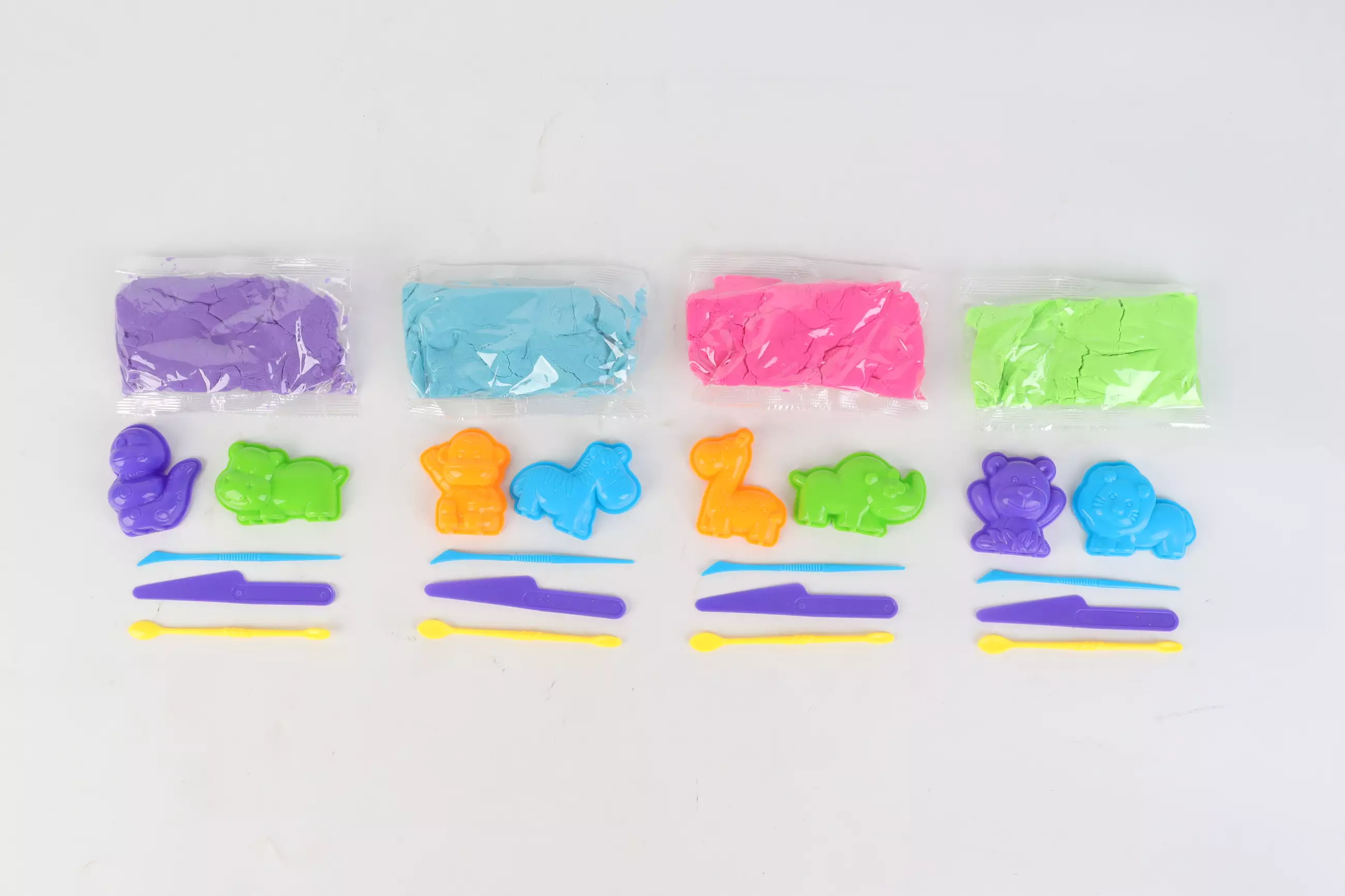 Okiedog Dynamic Sand Animal Set (80gr) - RANDOM Mainan Pasir Anak