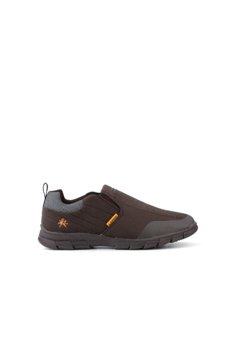 LARRIE Men Dark Coffee Light Weight Casual Slip On Shoes