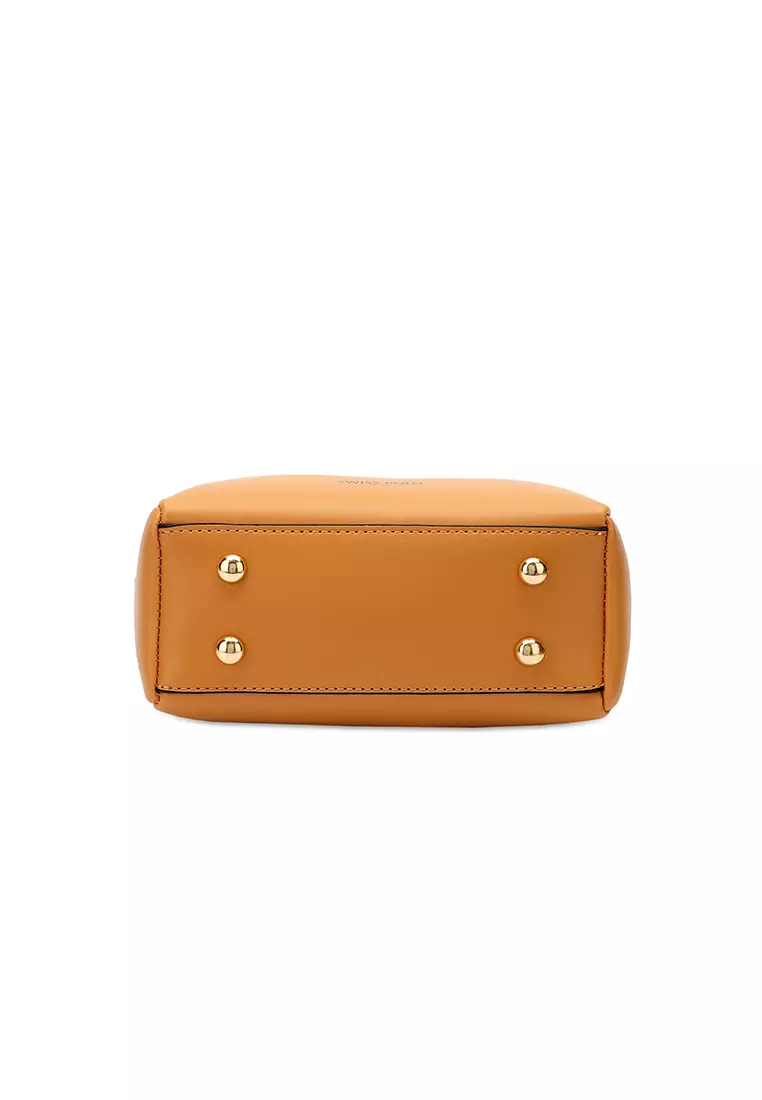 2-In-1 Top Handle Bag Sling Bag & Sling Bag (二合一 手拿袋 & 斜孭袋) - 黃色