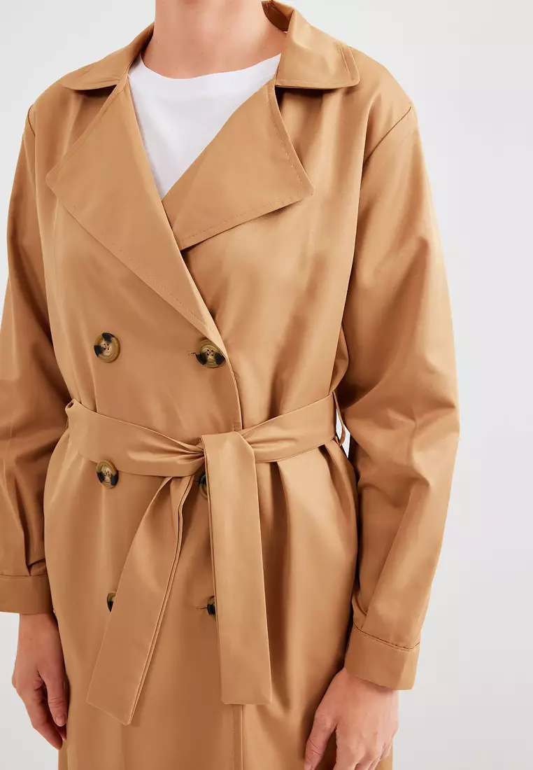 Double Breasted Trench Coat