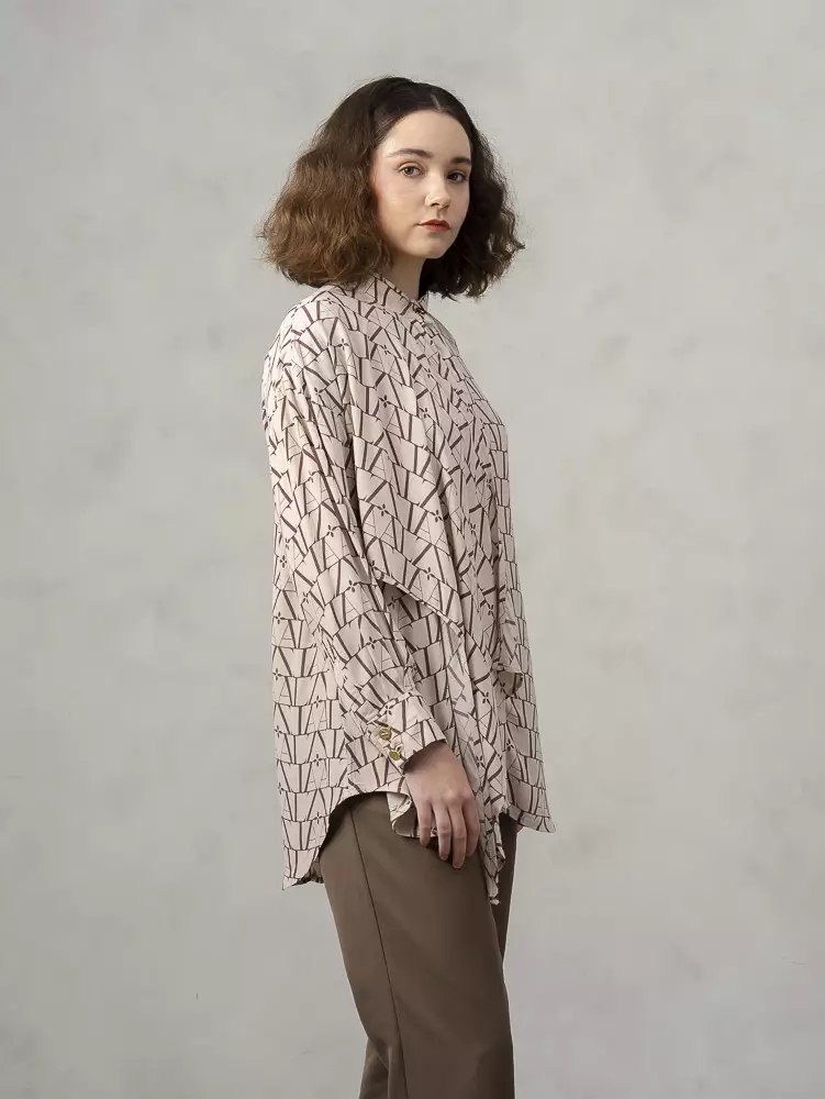 Aleza - Liora Shirt Beige