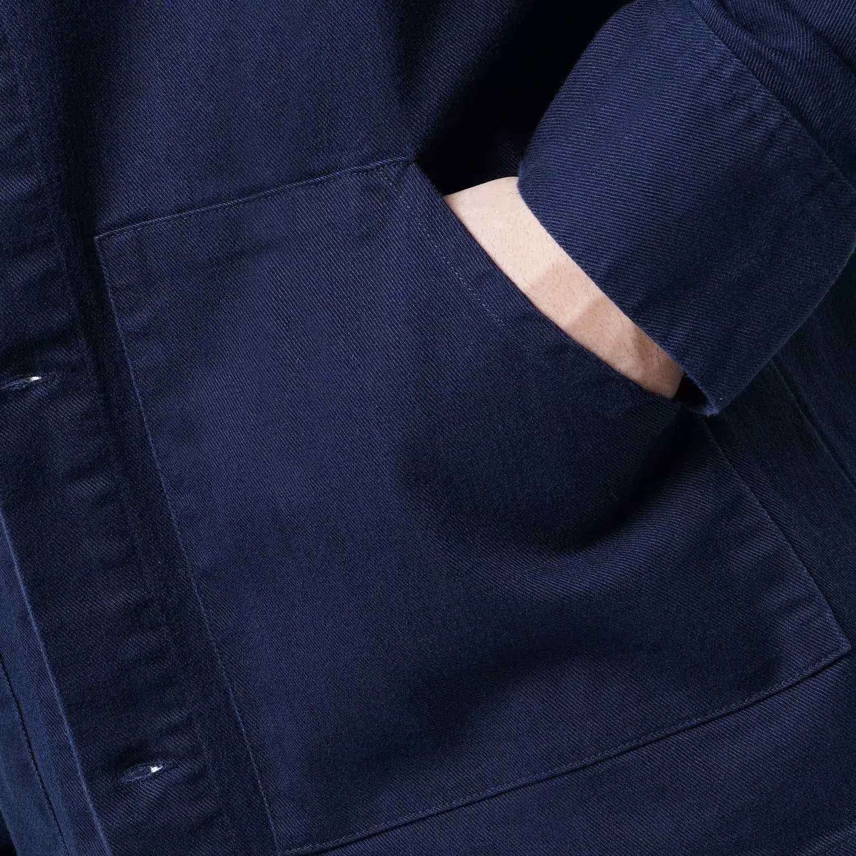 CELCIUS Collar Jacket LIN001642C Navy