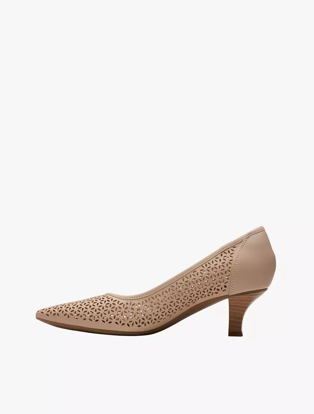Clarks Kepley Sky Beige Leather