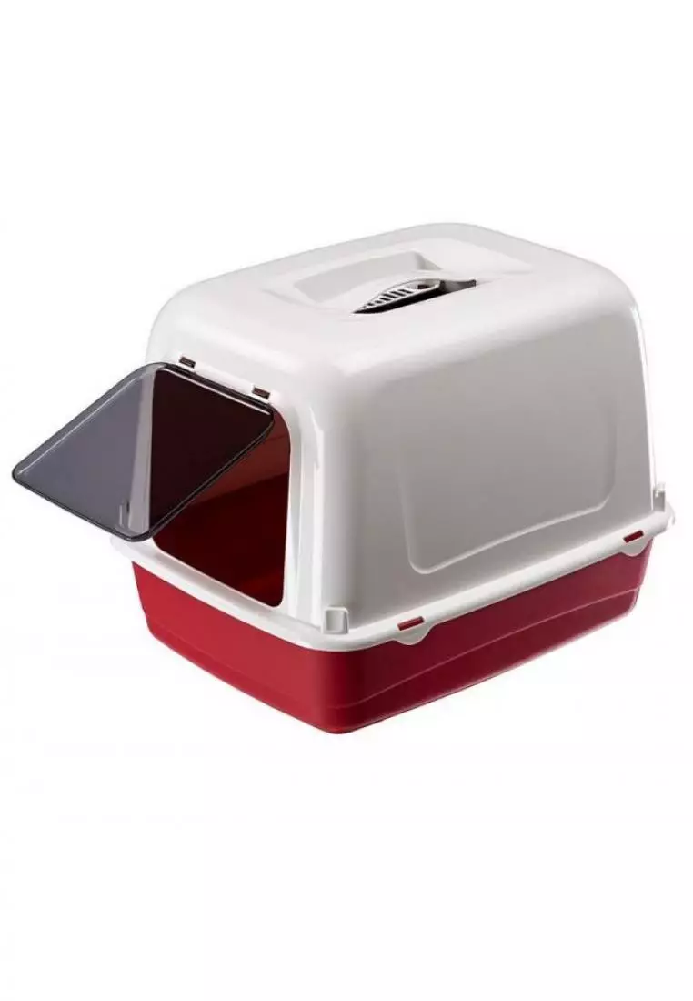 Buy Ferplast Clear Cat 10 Closed Cat Litter Box 2024 Online