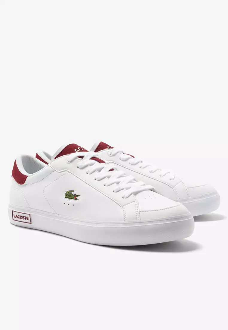 Buy Lacoste Men s Powercourt Leather Trainers 2024 Online ZALORA
