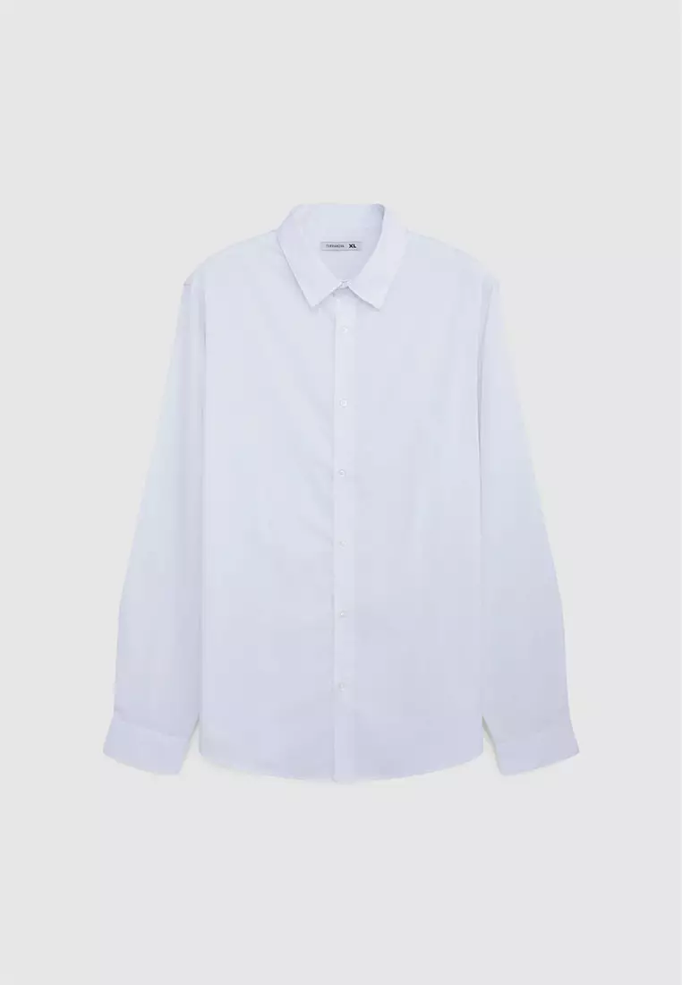 Man Long-Sleeved Shirt