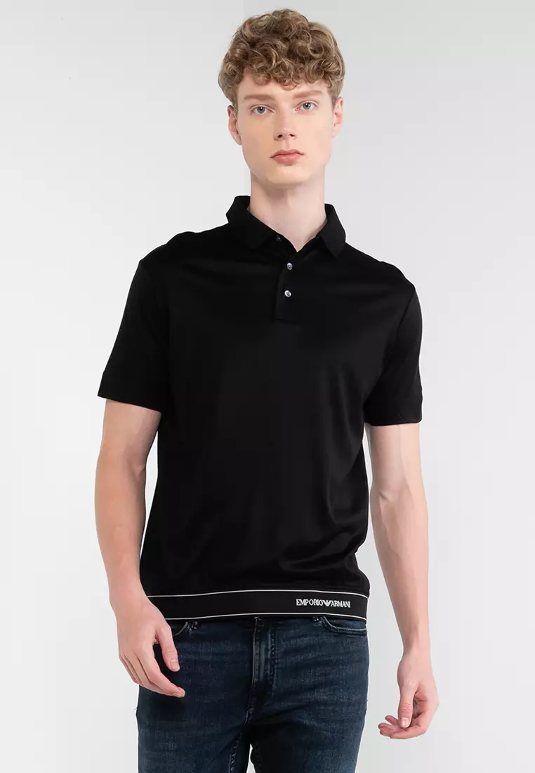 Emporio Armani Logo Band Polo Shirt 2024 Buy Emporio Armani
