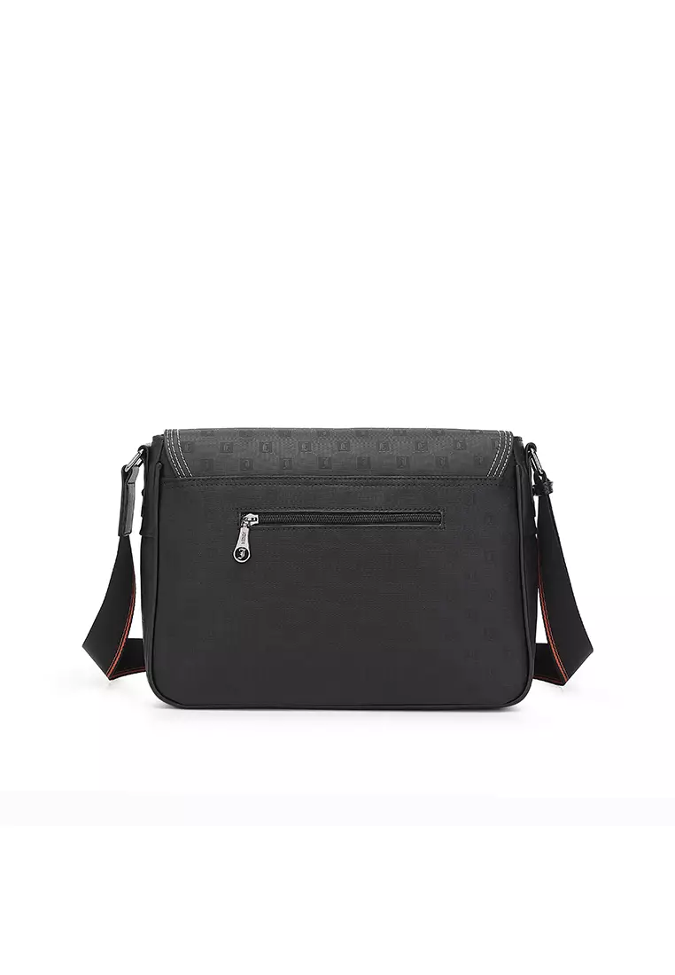 Men's Sling Bag / Crossbody Bag (Tas Selempang Pria) - Hitam
