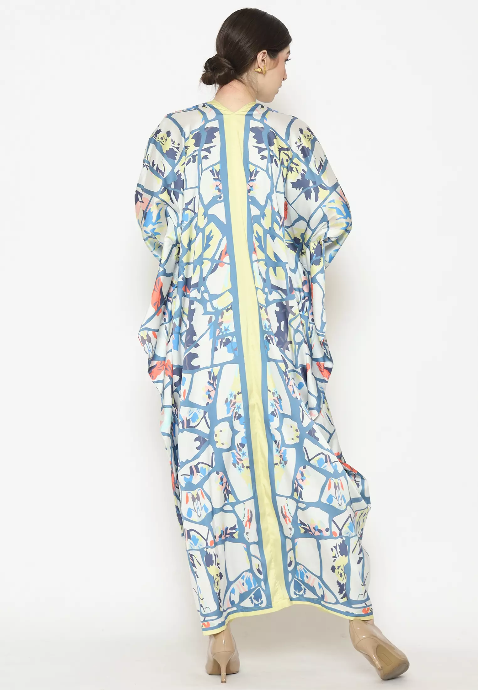 Kanzi Short Sleeve Classic Mediteranian Kaftan