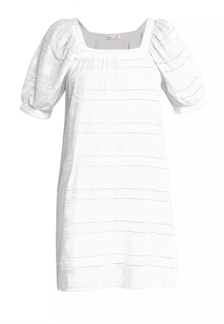 Cosette Eyelet Babydoll Dress