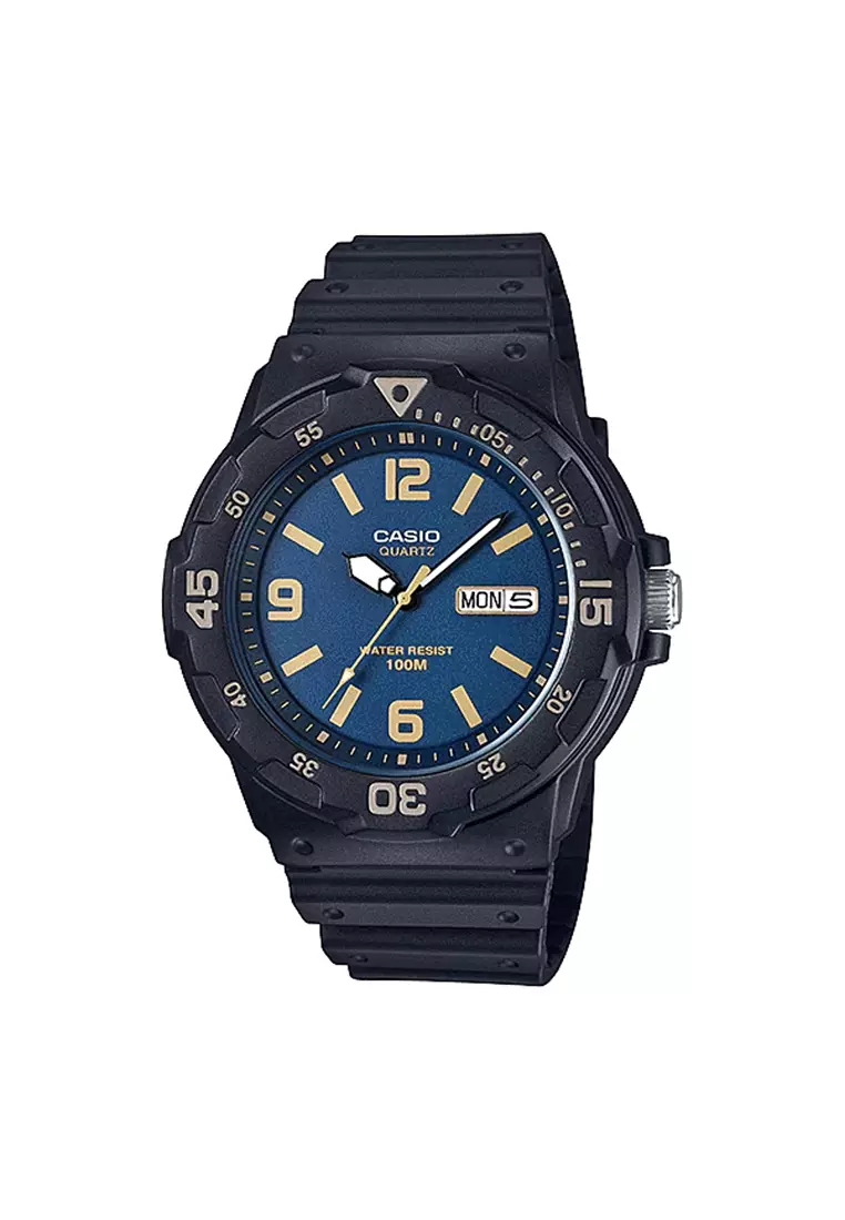 Casio deals diver blue