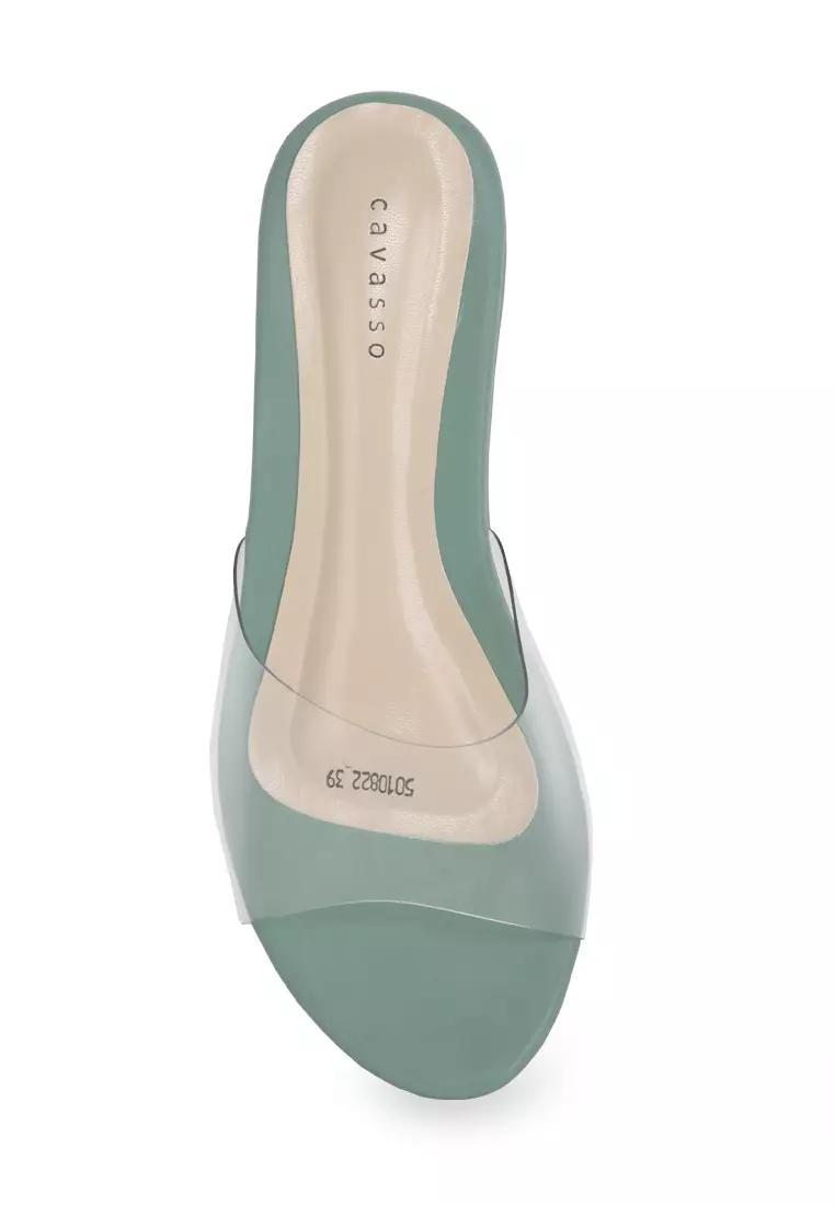 Cavasso Sonya Wedges Green