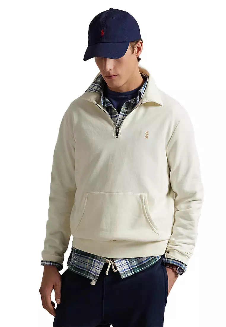 Loopback Fleece Quarter-Zip Sweatshirt