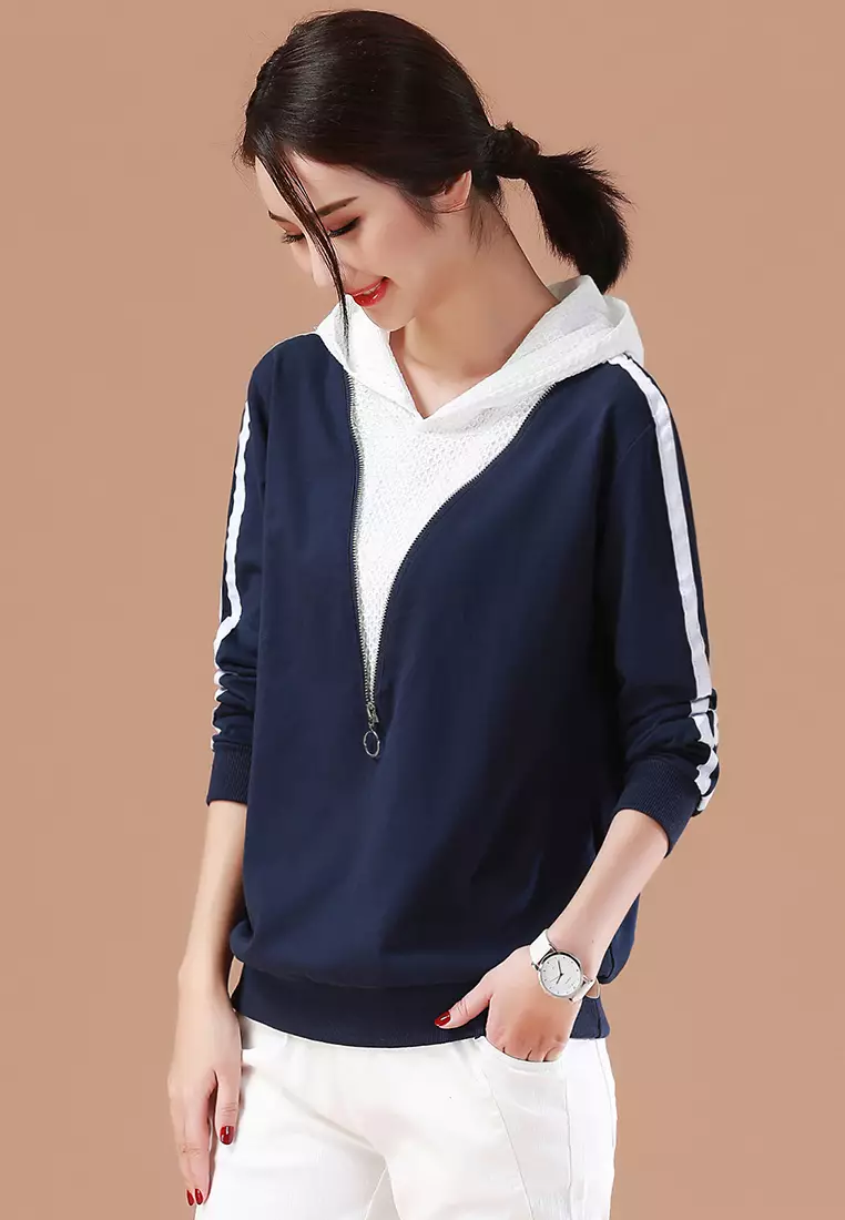 Girls hooded t shirt on sale