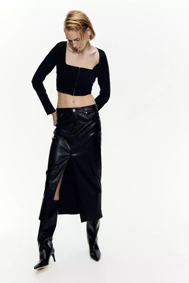 Buy H&M Square-neck top 2026 Online | ZALORA