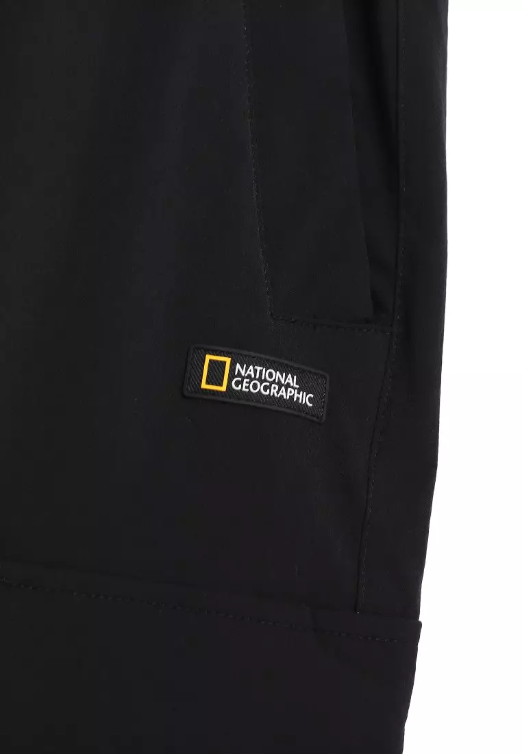 男女同款ARCHELON梭織彈性直腳長褲