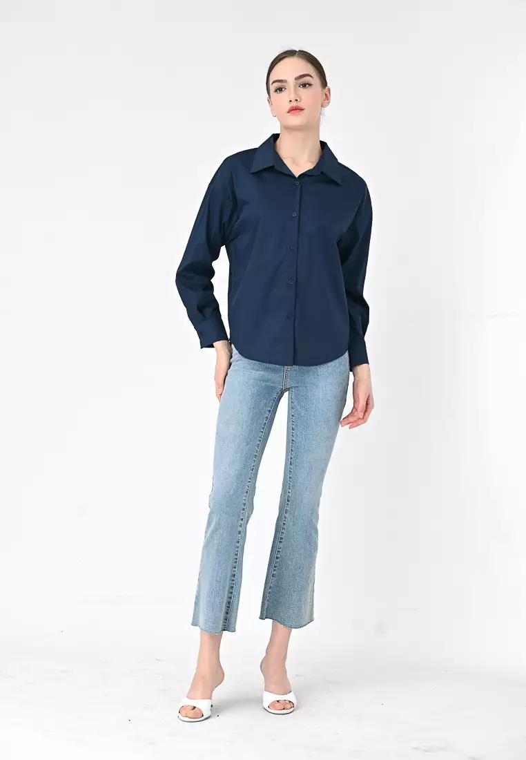 优雅通勤长袖上衣