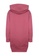 Kenzo pink Kenzo Logo Embroidered Hoodie Dress in Blackberry CC5BFAA6AC555AGS_2