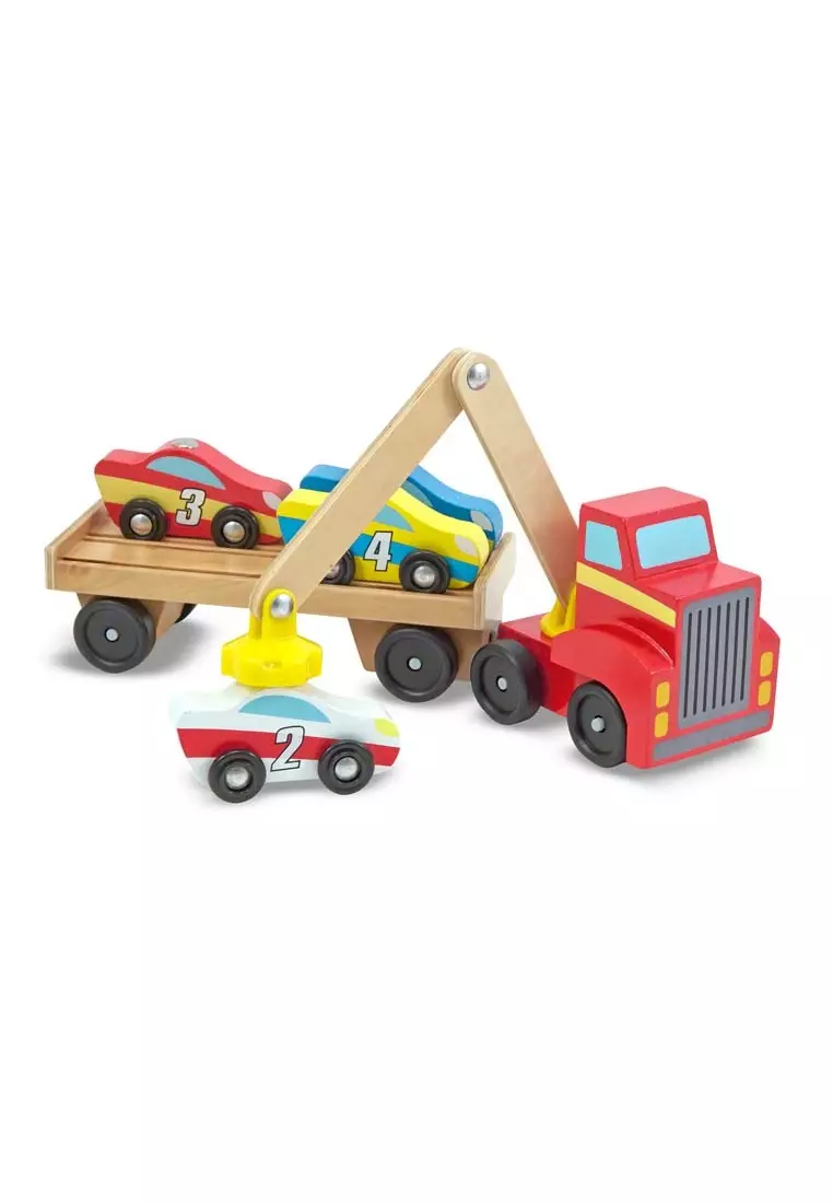 Melissa and doug magnetic car loader clearance