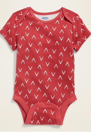 Shop Old Navy Printed Bodysuit For Baby Online On Zalora Philippines
