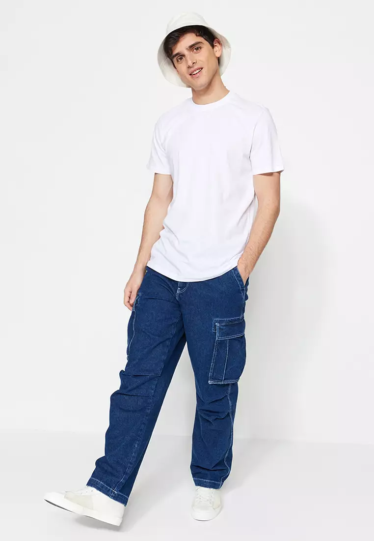 Regular/Normal Cut Crew Neck T-Shirt