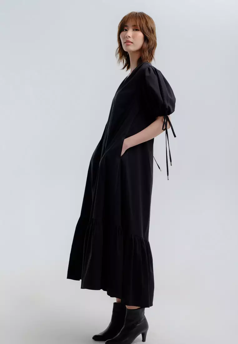 Scent of Summer Midi Cotton Dress