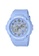 Baby-G blue Casio Baby-G Women's Analog Digital Watch Vacation Daisies Blue Resin Sport Watch BGA-270FL-2A 9422DAC43FDD92GS_1