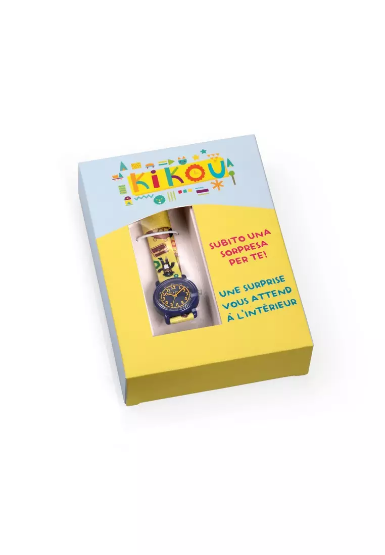 Buy KIKOU [Xmas Gift] Kikou Cartoon Collection 28mm Blue Matt Dial Kids ...