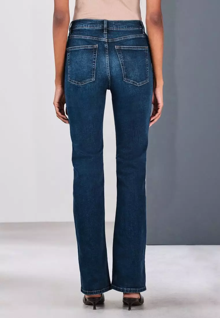 Mid Rise Stretch Bootcut Jeans