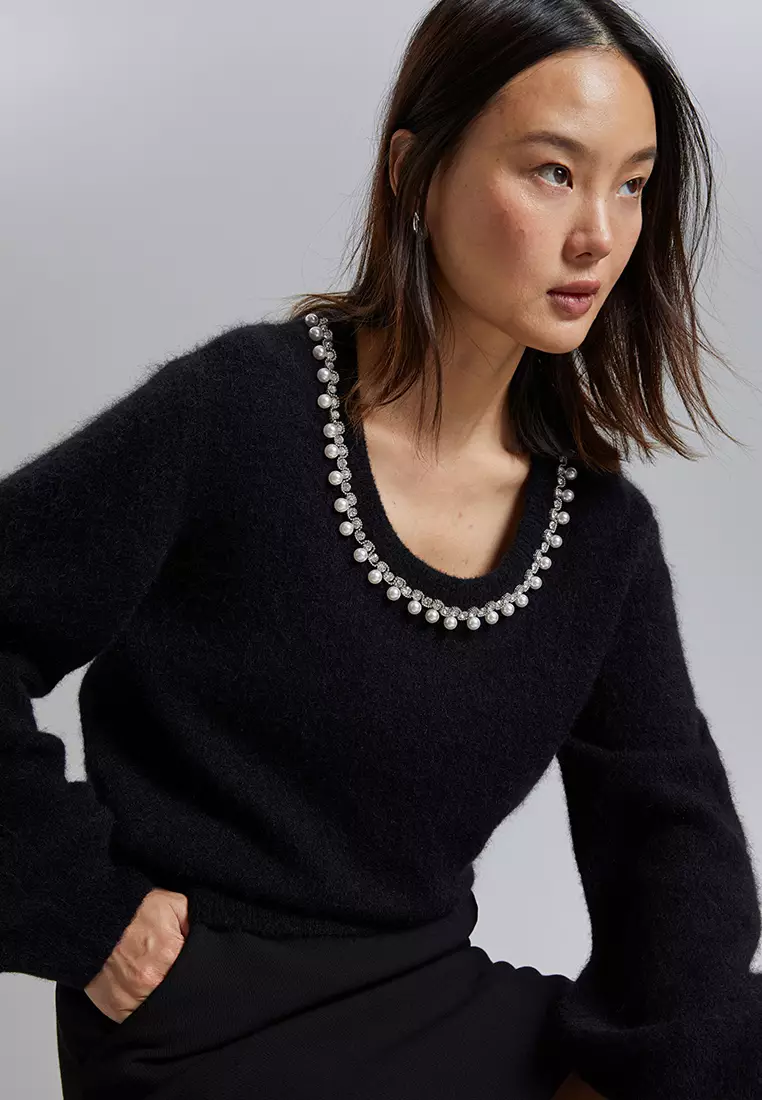 Embellished knitwear cheap
