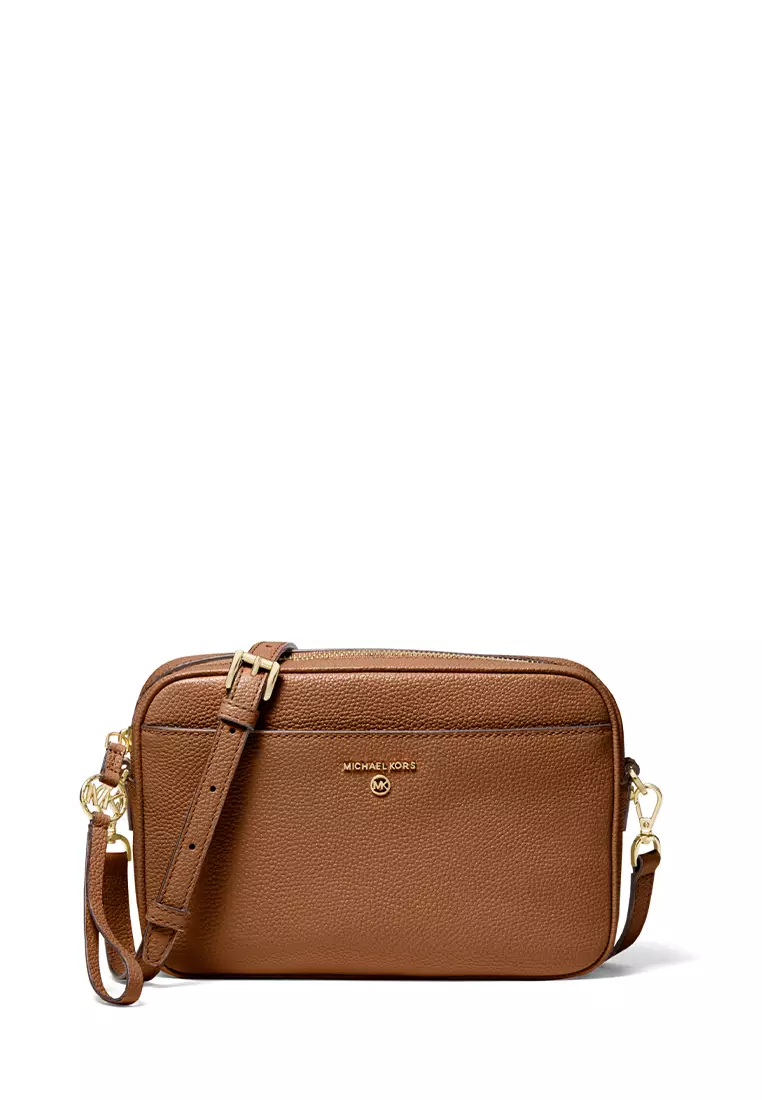 Michael michael kors jet set sales charm small leather camera crossbody