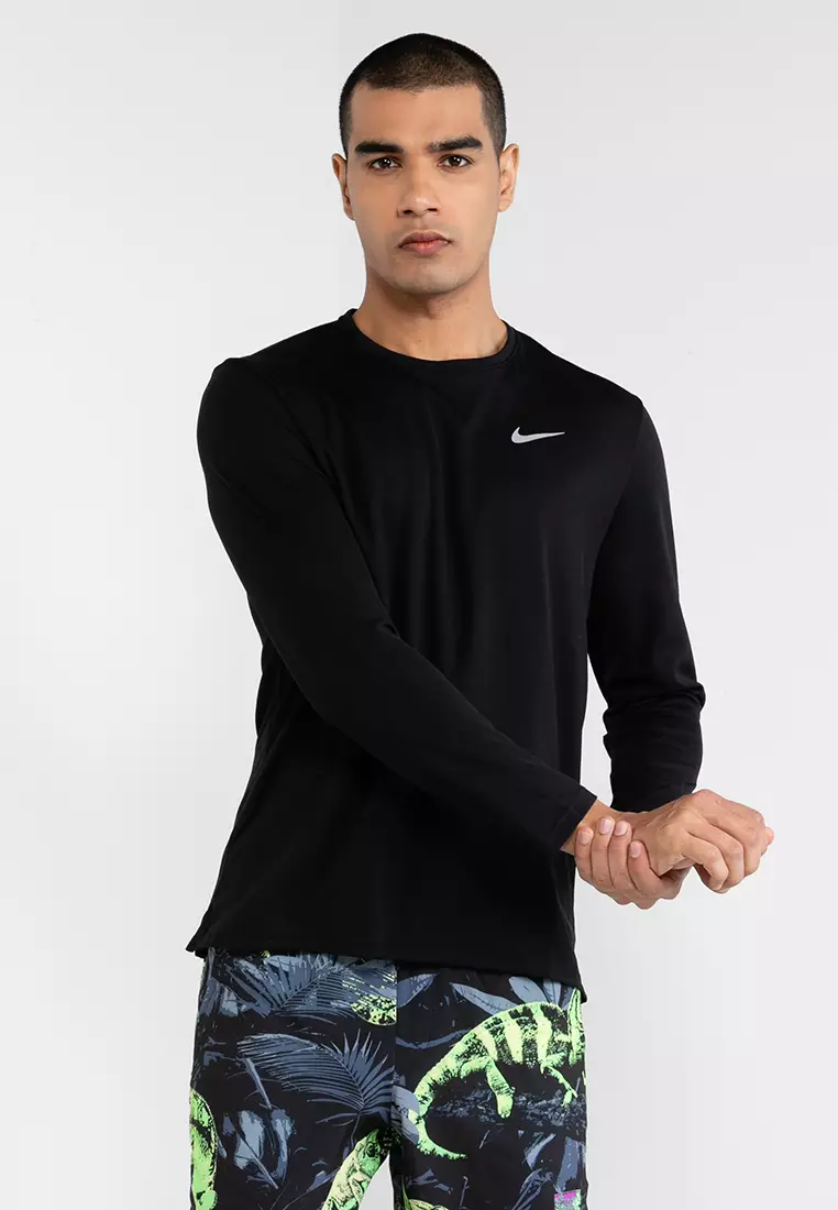 Buy Nike Nike Dri-Fit Uv Miler Top Long Sleeve Online ZALORA