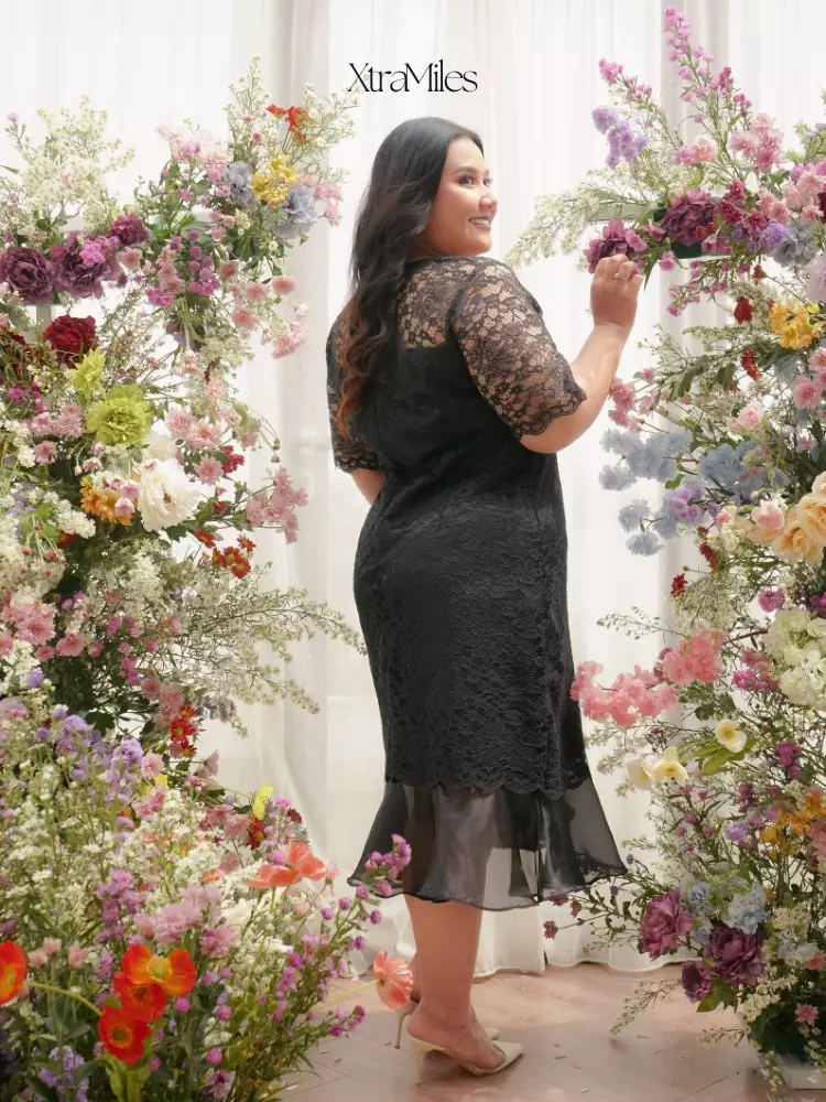 xtramiles Ladies dress candace dress black