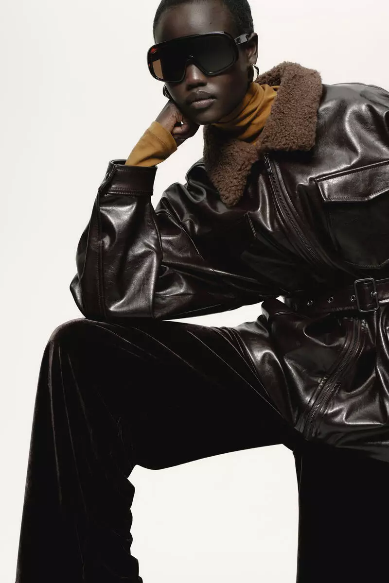 Velour trousers