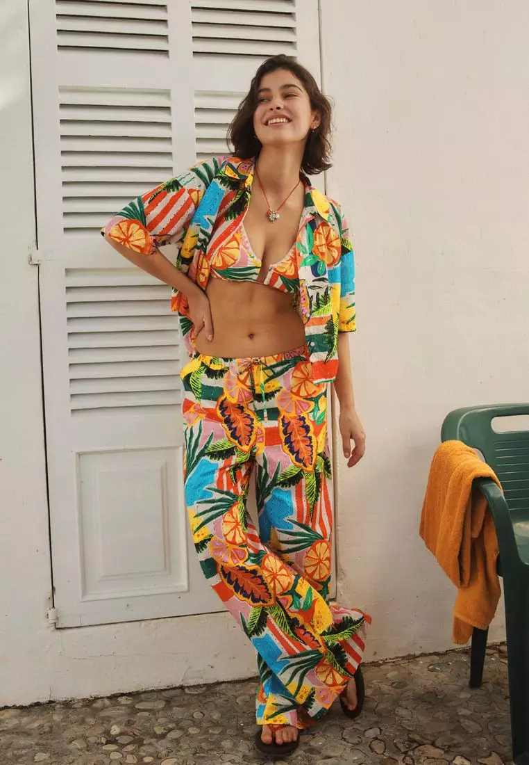 Summer Broderie Shirt